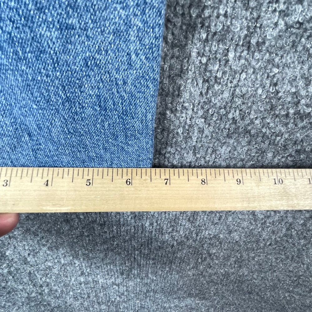 MOTHER Women's Straight Leg Jeans in Light Blue Wash - Picture 14 of 15